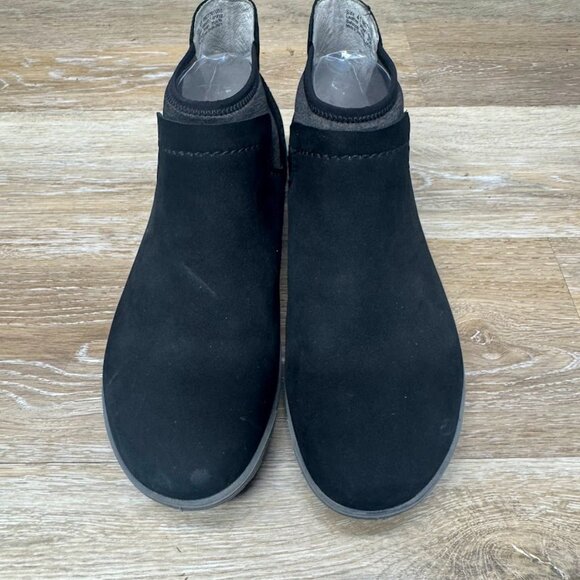 Dansko Lizette Nubuck Leather Black Booties Women's Size EU 41 - Picture 2 of 7